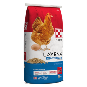 Purina Layena Layer Feed pellets and crumbles