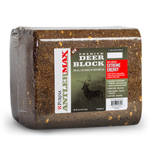 Purina AntlerMax Deer Block NET WT. 33.3 LB