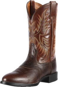 ARIAT HERITAGE STOCKMAN WASHED BROWN / BRN