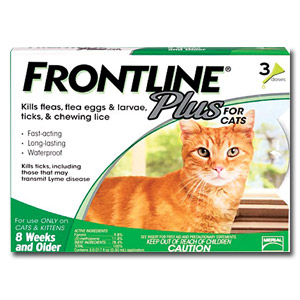 Frontline® Plus Cat Flea & Tick Treatment