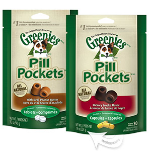 Greenies® Canine Pill Pocket Treats