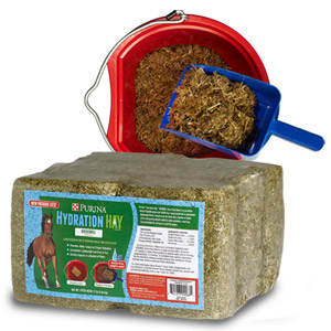 Purina® Hydration Hay Original Horse Hay Block 6-pack