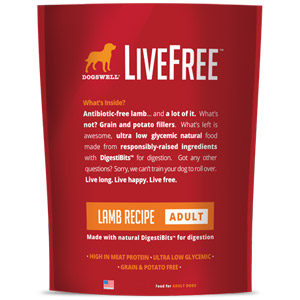Dogswell® LiveFree® Lamb Adult Dog Food