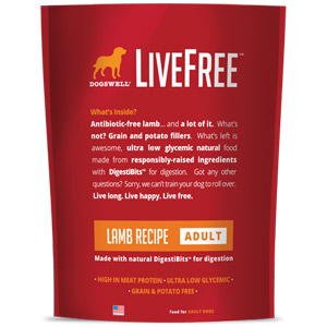 Dogswell® LiveFree® Lamb Adult Dog Food