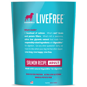 Dogswell® LiveFree® Salmon Adult Dog Food