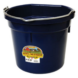 Flat Back Bucket - Navy