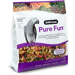 ZuPreem® Pure Fun Bird Food for Parrots & Conures