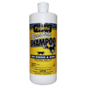Pyranha® Pyrethrin Shampoo for Dogs and Horses