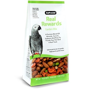 ZuPreem® Real Rewards Garden Mix Treats for Large Birds 