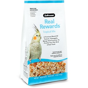 ZuPreem® Real Rewards Tropical Mix Treats for Medium Birds