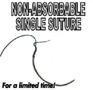 NON-ABSORBABLE SUTURE