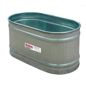 Behlen Country 2' x 2' x 4' Round-End Galvanized Tank