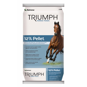 Triumph® 12% Pelleted Horse Feed