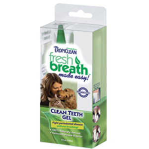 TropiClean® Fresh Breath Plaque Remover Clean Teeth Gel