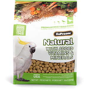 ZUPREEM NATURAL WITH ADDED VITAMINS & MINERALS