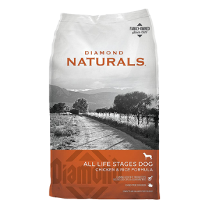 Diamond Naturals Chicken & Rice Formula All Life Stages Dry Dog Food