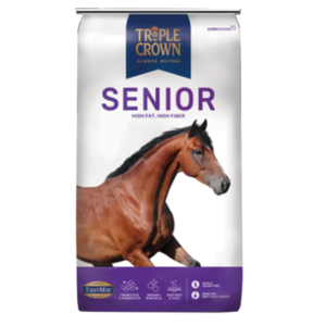 Triple Crown Senior Horse Feed 50-lb bag.