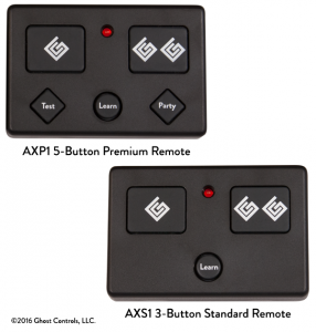 Ghost Controls Remote Transmitters