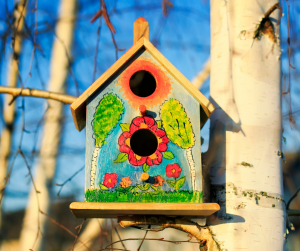 Paint Your Own Bird Feeder