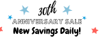 New Savings Daily!