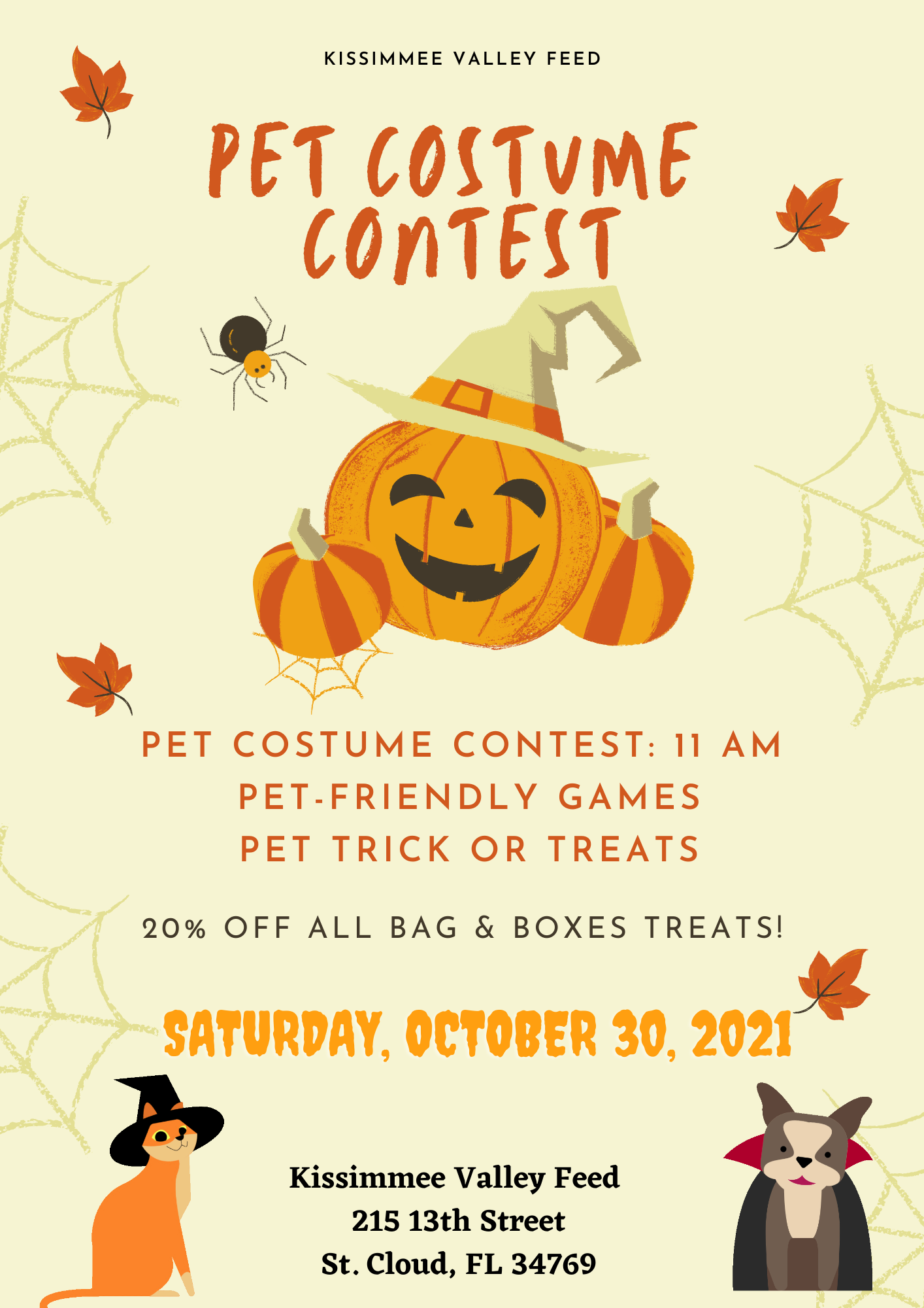 Pet Costume Contest - Kissimmee Valley Feed