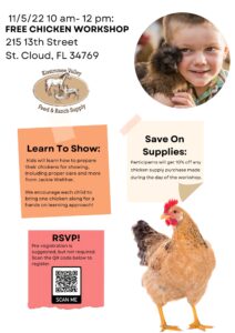 Chicken Showing Workshop