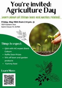 Agriculture Day at the Main Store