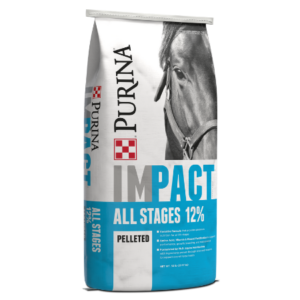 Purina® Impact® All Stages 12% Pelleted Horse Feed