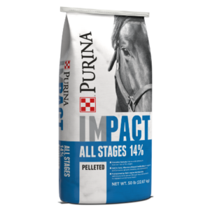 Purina® Impact® All Stages 14% Pelleted Horse Feed