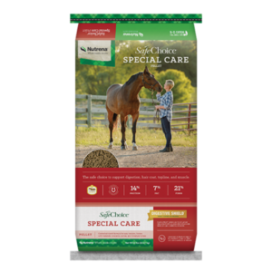 Nutrena SafeChoice Special Care Horse Feed. 50-lb bag.