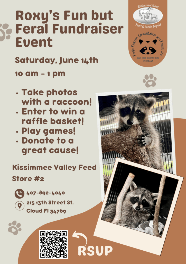 Roxy’s Fun but Feral Fundraiser Event details