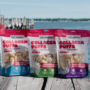 bags of icelandic+ collagen puffs on sale for August 2025 Astro Sales at Store #2