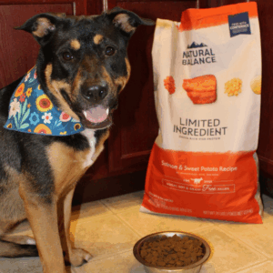 dog with natural balance dry food - get $7 off for august 2025 astro sales