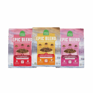 All three bags of Open Farm Epic Blend Dry Dog Food
