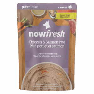 bag of Now Fresh Chicken & Salmon Pâté Grain-Free Wet Dog Food