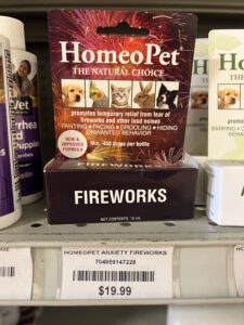 HomeoPets Fireworks product